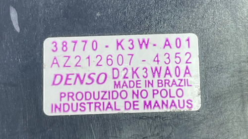 Modulo Injeção CDI Honda Tornado 300 2025 38770-K3W-A01 Original 5