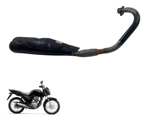 Escapamento Descarga Honda  CG 125I 2018 Original -1477
