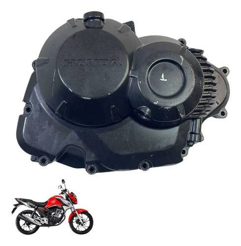 Tampa Embreagem Honda Cg 160 Original Preta -4385 Preta