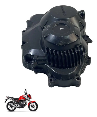 Tampa Embreagem Honda Cg 160 Original Preta -4385 Preta 3