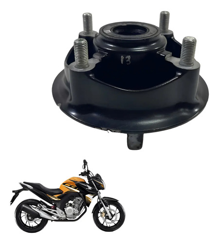 Flange Coroa Contra Choque Honda Cb250 Original -1229 Preto 