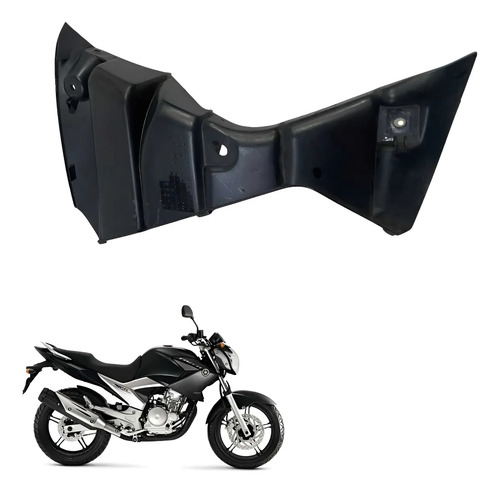 Acabamento Inferior Esquerdo Yamaha Fazer Ys 250 2012