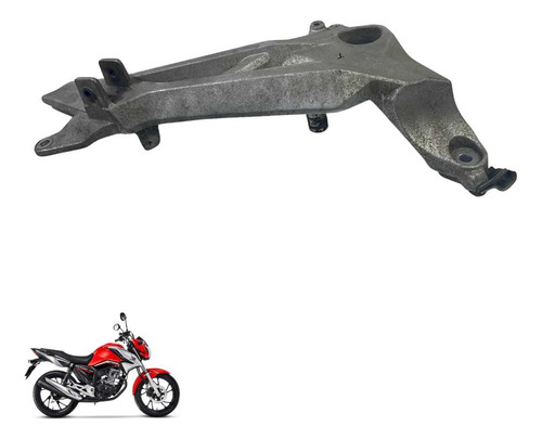 Suporte Pedaleira Direita Honda Cg 160 Original -4331 2