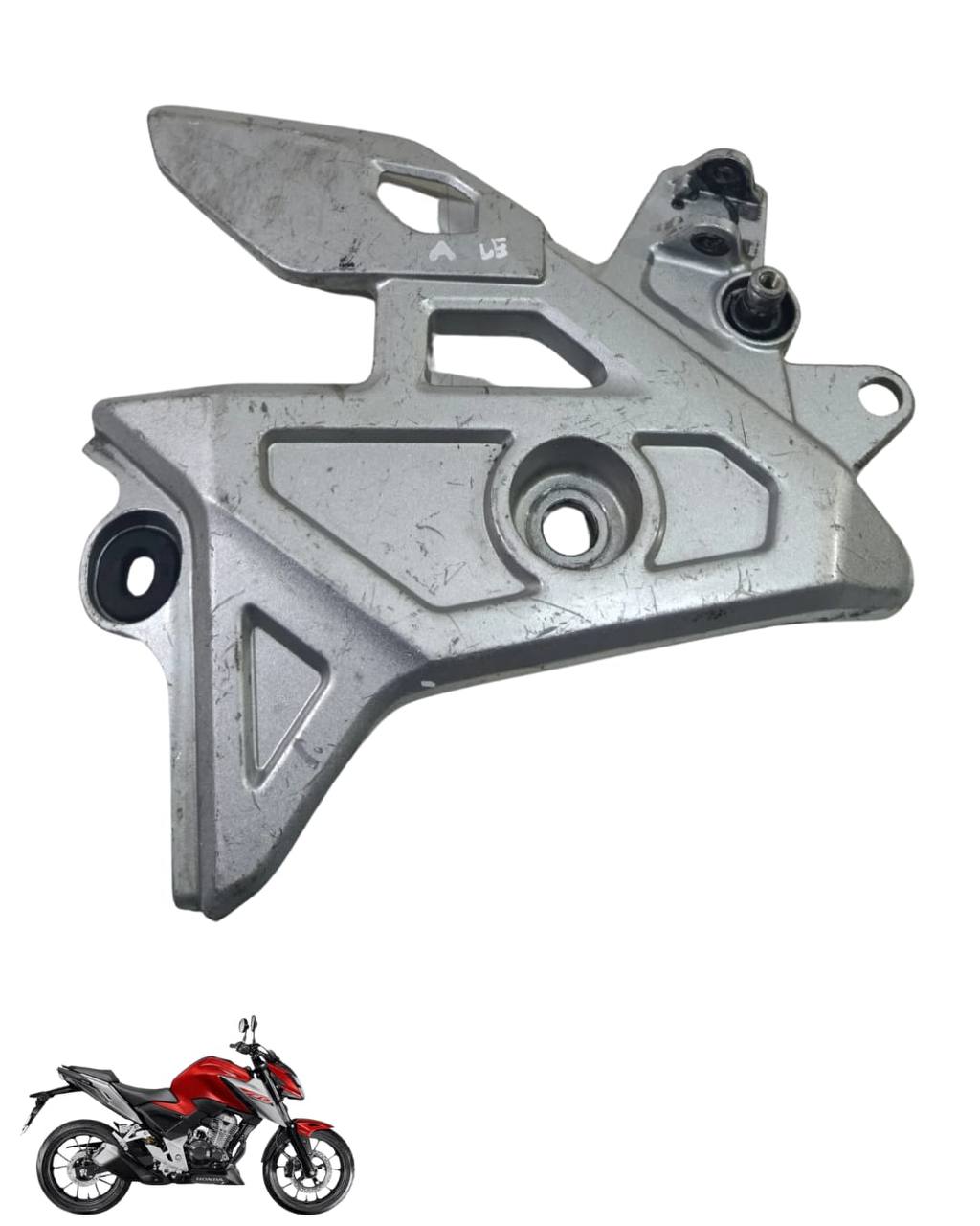 Suporte Pedaleira Bacalhau Cb Twister 300 2025 Esquerda 9097