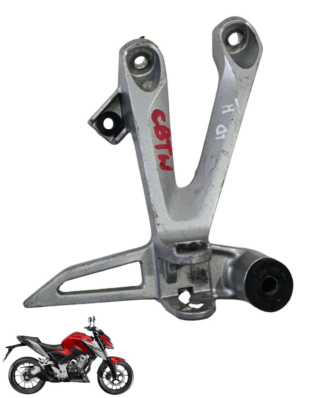 Suporte Pedaleira Direita Cb 300 F 2023 2025 9177 3