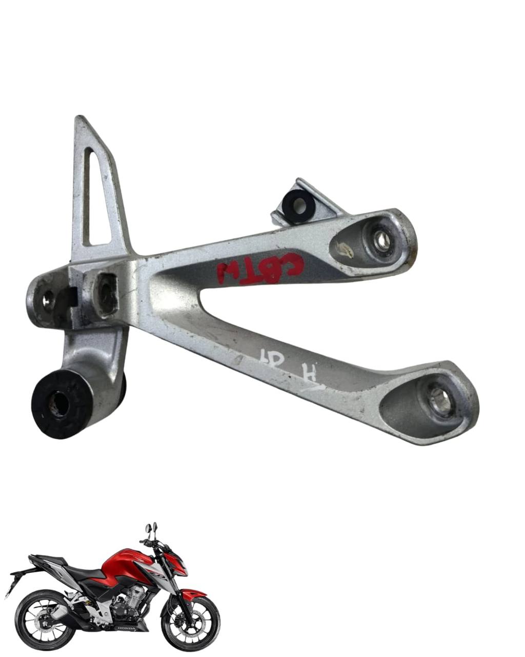 Suporte Pedaleira Direita Cb 300 F 2023 2025 9177