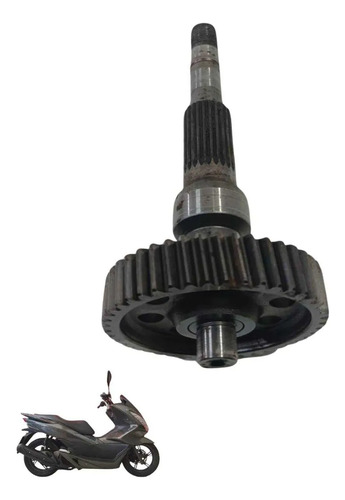 Eixo Engrenagem Roda Pcx 150 2016 2017 2018