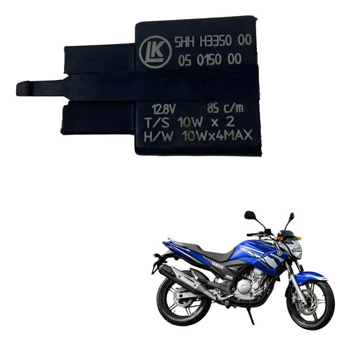  Rele De Pisca Yamaha Fazer 250 2012 -834 Preto