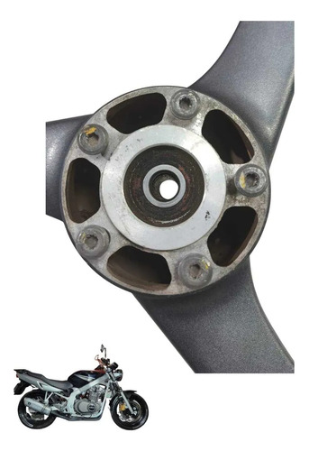 Roda Traseira Suzuki Gs 500 2003 8606 Preto 3