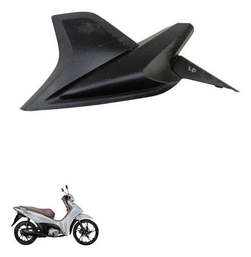 Tampa Lateral Direita Biz 125 2025 8451 Preto