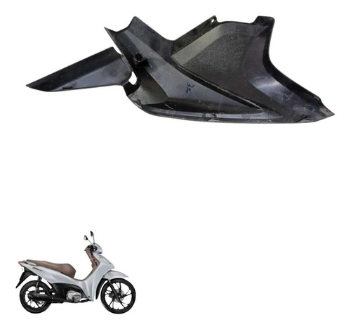 Tampa Lateral Direita Biz 125 2025 8451 Preto 3