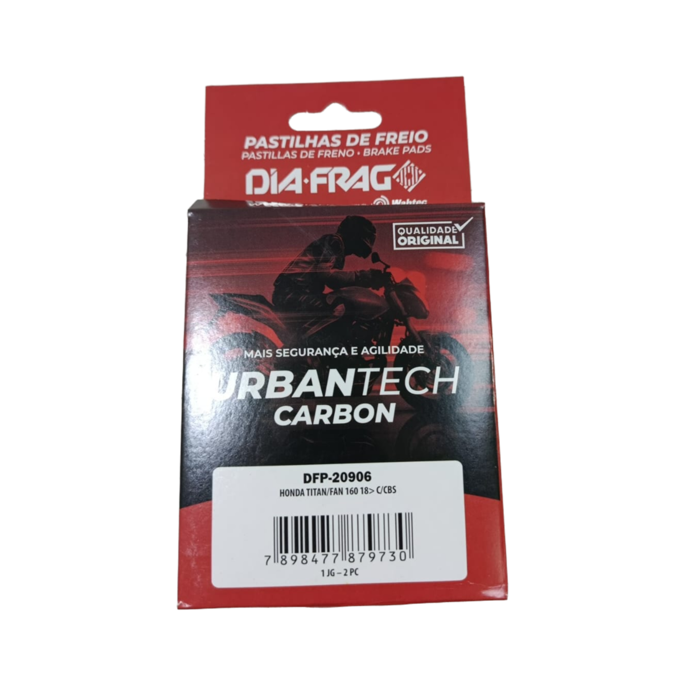 Pastilhas De Freio Dianteira  Cg 160 Titan/Fan 2018 a 2024