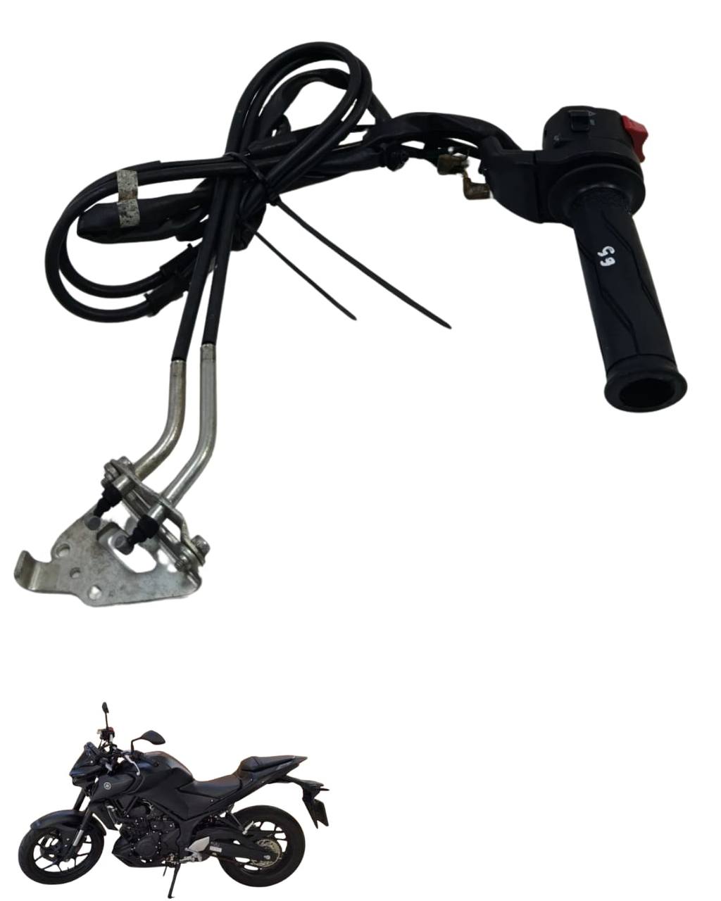 Chave Partida Yamaha Mt 03 2020 8977