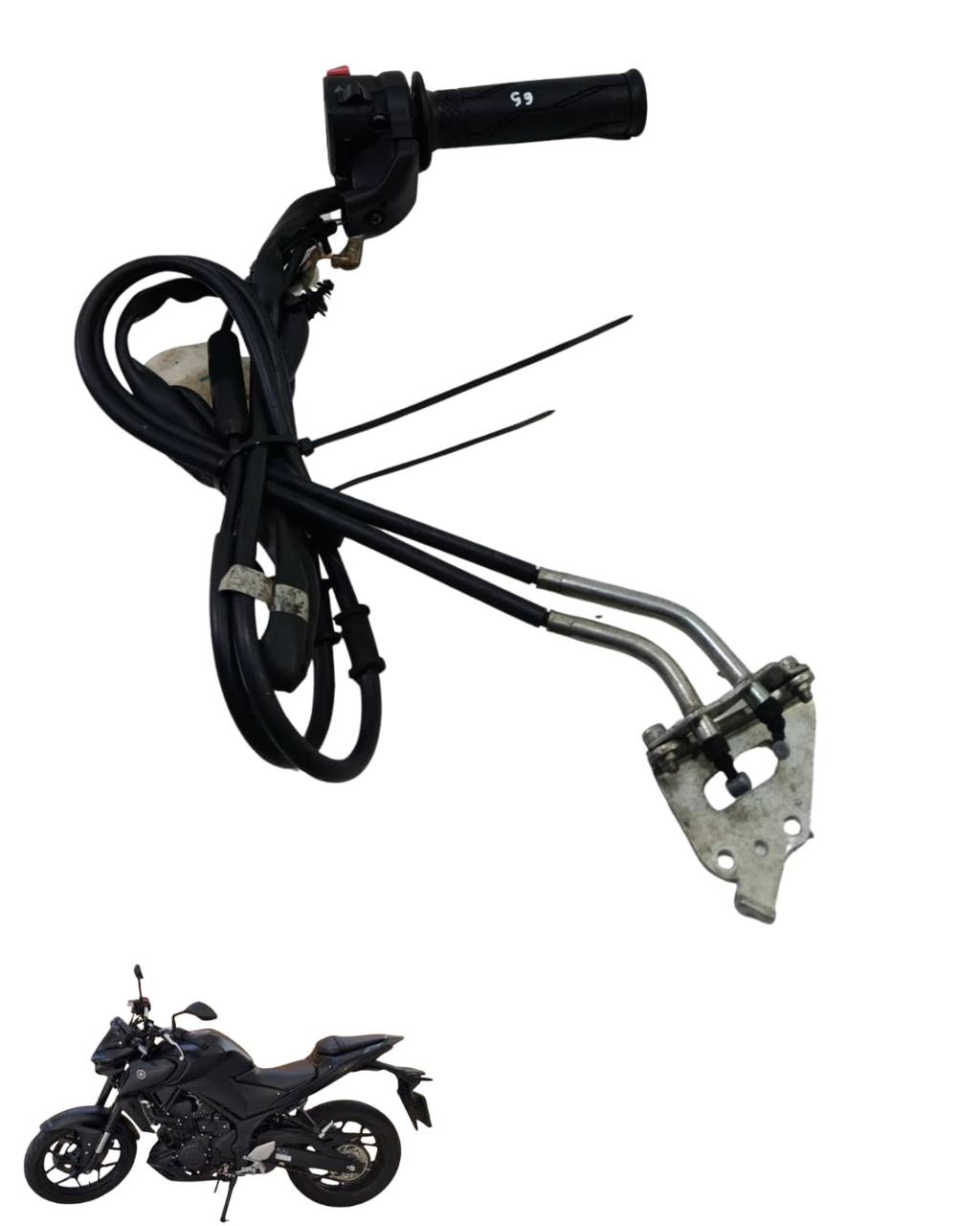 Chave Partida Yamaha Mt 03 2020 8977 2