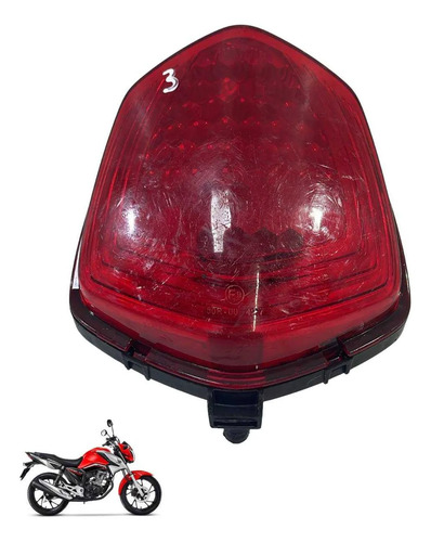 Lanterna Traseira Honda Cg 160 Start 2016 7477