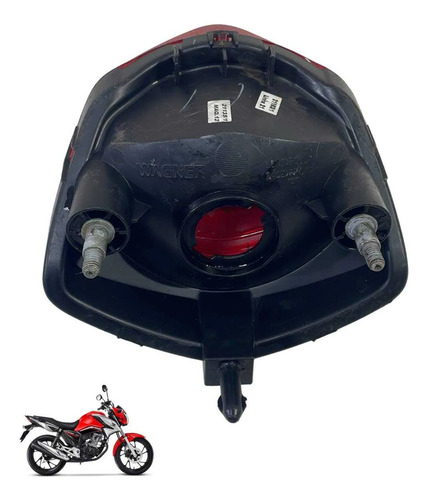 Lanterna Traseira Honda Cg 160 Start 2016 7477 2
