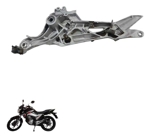 Pedaleira Traseira Direita Honda Cg 160 2016 A 2024 7630 3