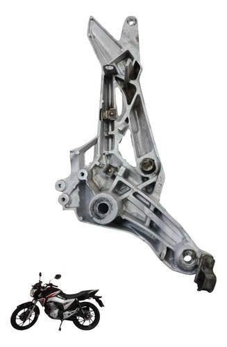 Pedaleira Traseira Direita Honda Cg 160 2016 A 2024 7630 4