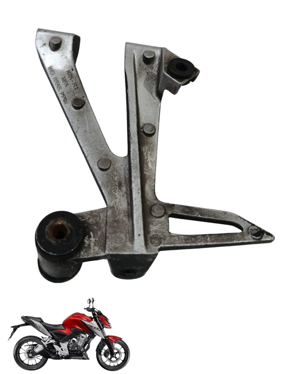 Suporte Pedaleira Direita Cb 300 F 2023 2025 9178 2