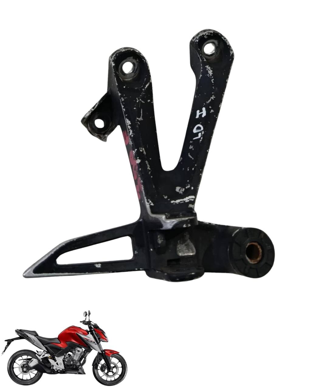 Suporte Pedaleira Direita Cb 300 F 2023 2025 9178 3