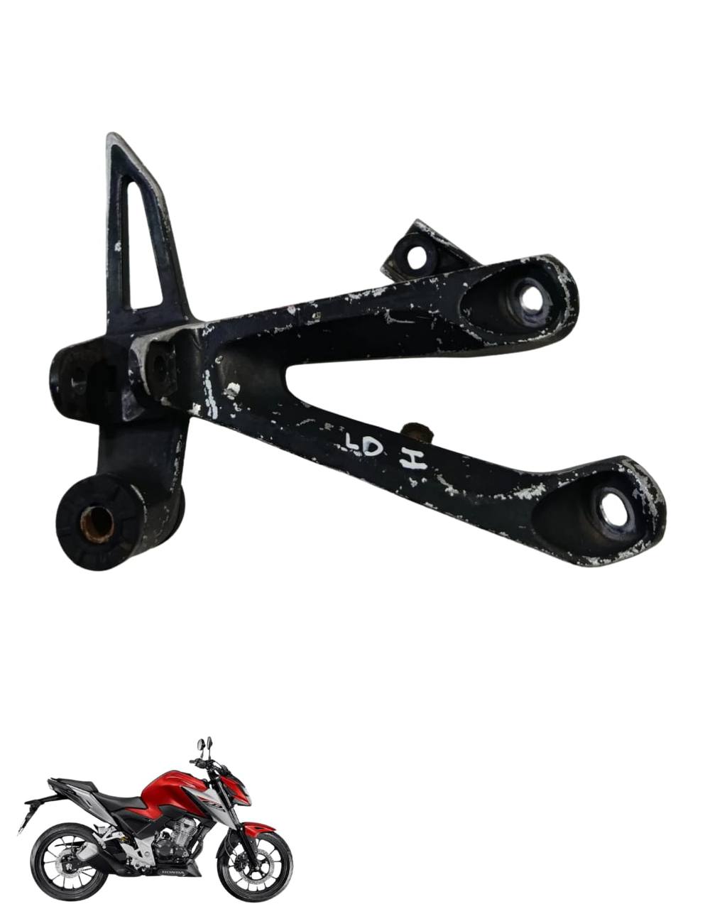 Suporte Pedaleira Direita Cb 300 F 2023 2025 9178