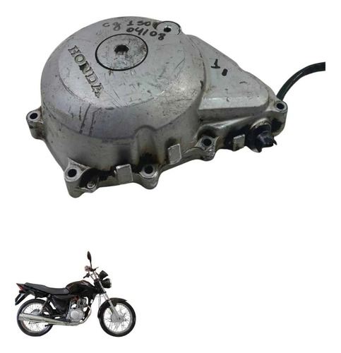 Tampa Estator Cg 150 2004 2008 8125 Cinza