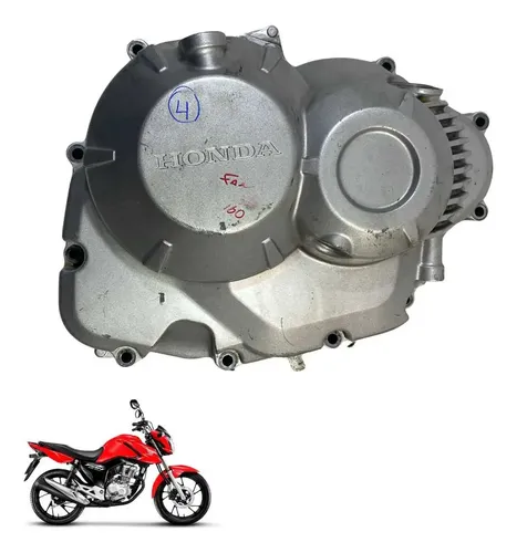 Tampa Embreagem Honda Cg 160 Original Cinza -4392 Cinza