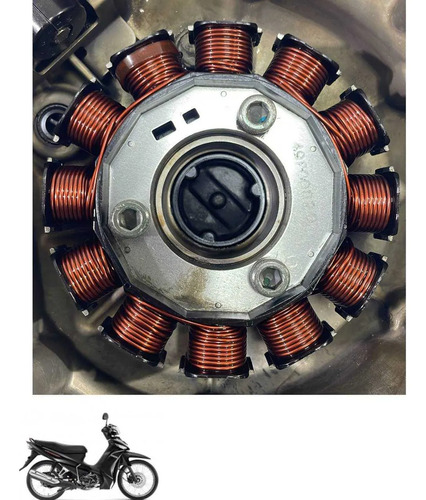 Tampa Estator Yamaha Crypton 115 2012 7368 7