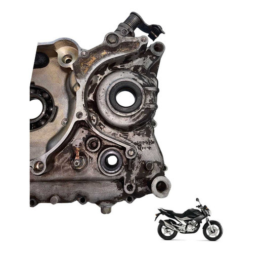 Carcaça Motor Lado Direito Yamaha Fazer Ys 250 2008   -2487 4