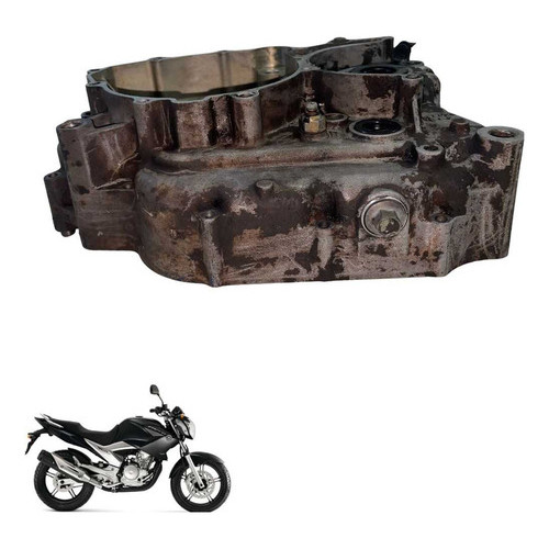 Carcaça Motor Lado Direito Yamaha Fazer Ys 250 2008   -2487 5