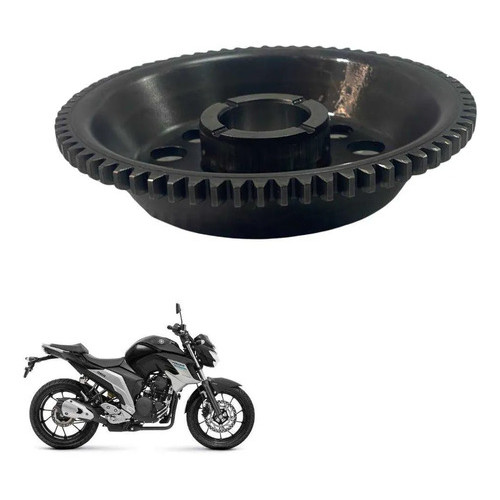 Engrenagem Placa Partida Yamaha Fazer 250 2018 2024 6118 5