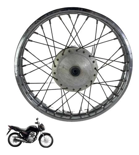 Roda Dianteira Honda CG 125i 2018 Original -1481