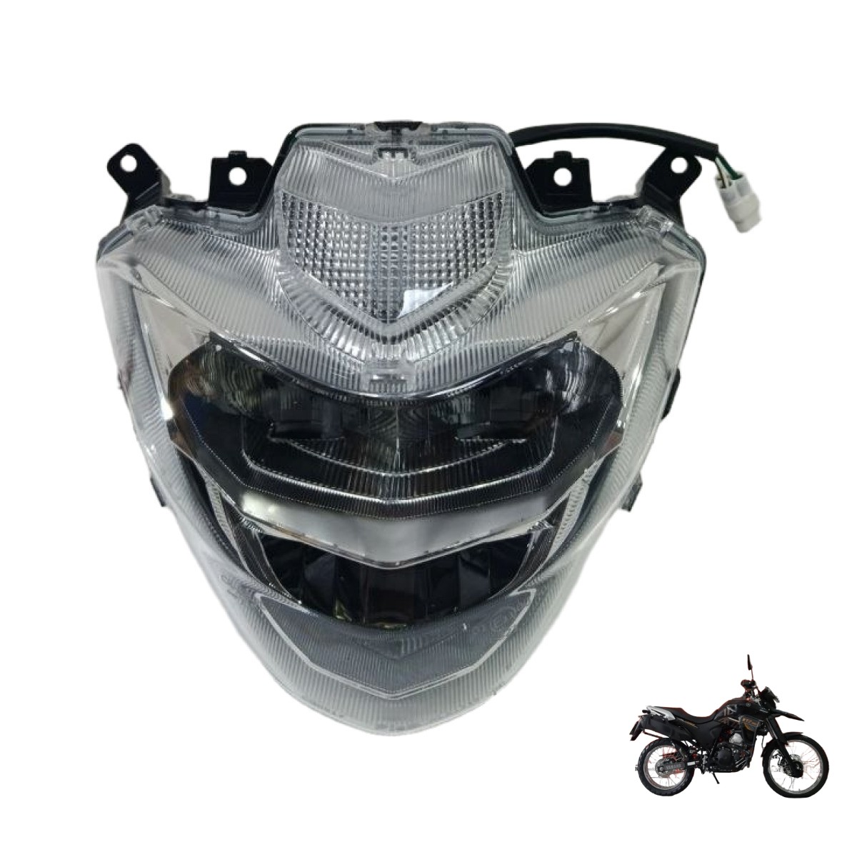 Farol bloco óptico led XTZ Lander 250 2020/2024 14138