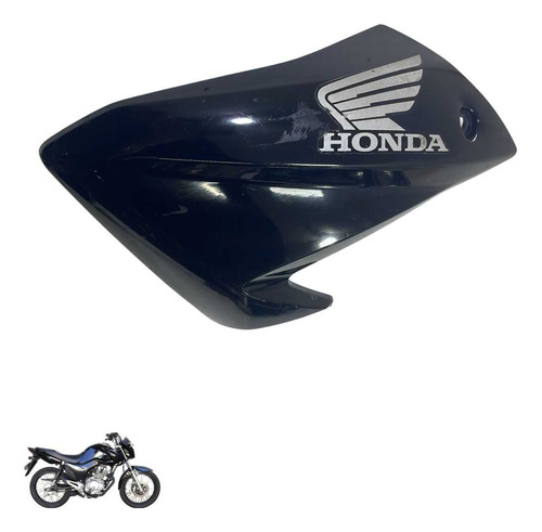 Carenagem Aba Tanque Direita Honda Cg 150 Preta -4470