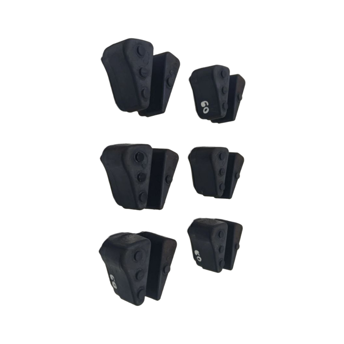 Kit borracha flange coroa MT 09 2018 16421 2