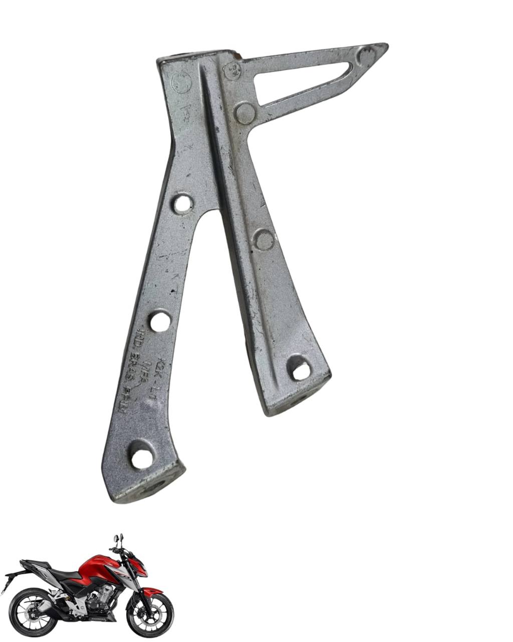 Suporte Pedaleira Esquerda Cb 300 F 2023 2025 9180 2