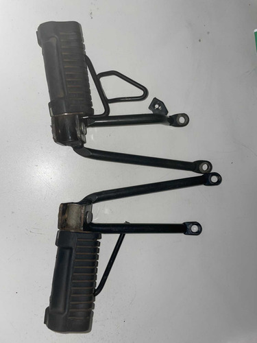 Suporte Pedaleira Traseira Bros 160 Par Original Usado - 619 Preto 4