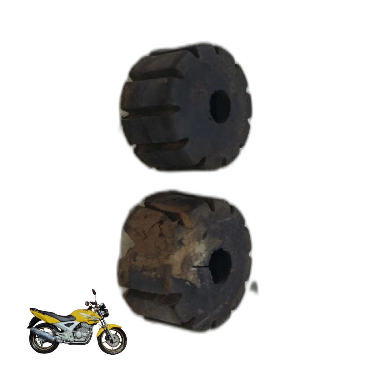 Borracha apoio tanque CB Twister 250 2004/2008 13502