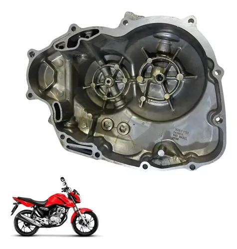 Tampa Embreagem Honda Cg 160 Original Cinza -4394 Cinza 2