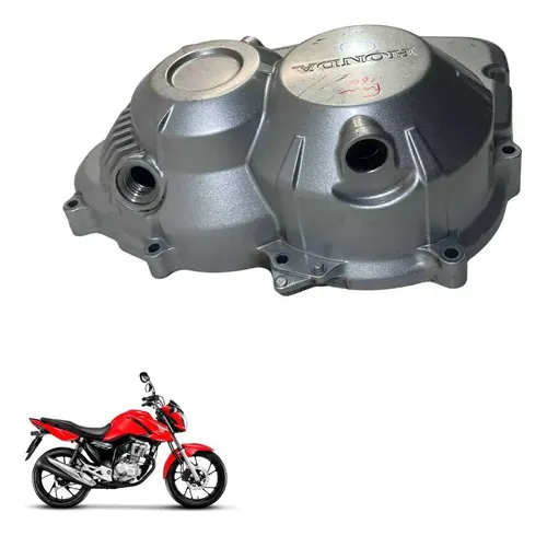 Tampa Embreagem Honda Cg 160 Original Cinza -4394 Cinza 3