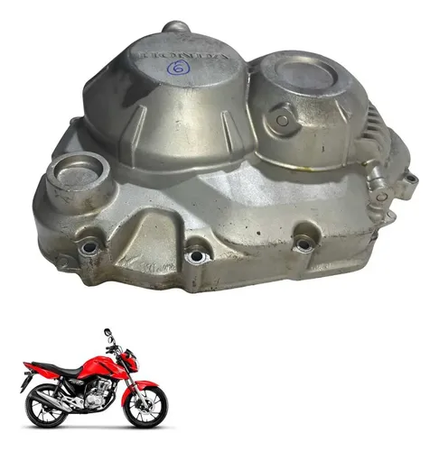 Tampa Embreagem Honda Cg 160 Original Cinza -4394 Cinza 4