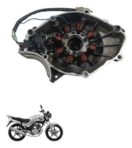 Tampa Estator Yamaha Ybr 125 2000 8143 Cinza 3