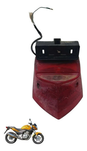 Lanterna Traseira Cb 300 2009 8373 Ambos Lados Vermelho
