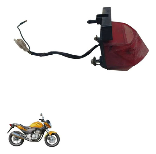 Lanterna Traseira Cb 300 2009 8373 Ambos Lados Vermelho 2