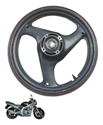 Roda Dianteira Suzuki Gs 500 2003 8605 Preto
