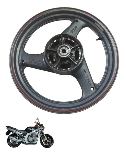 Roda Dianteira Suzuki Gs 500 2003 8605 Preto 2