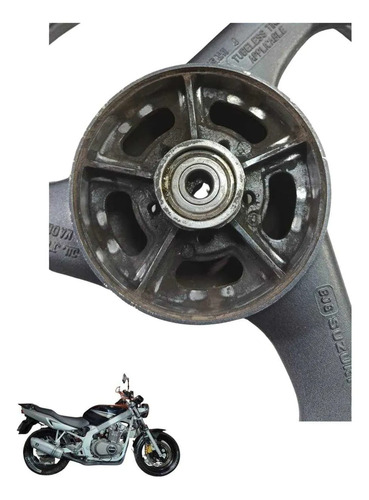 Roda Dianteira Suzuki Gs 500 2003 8605 Preto 4