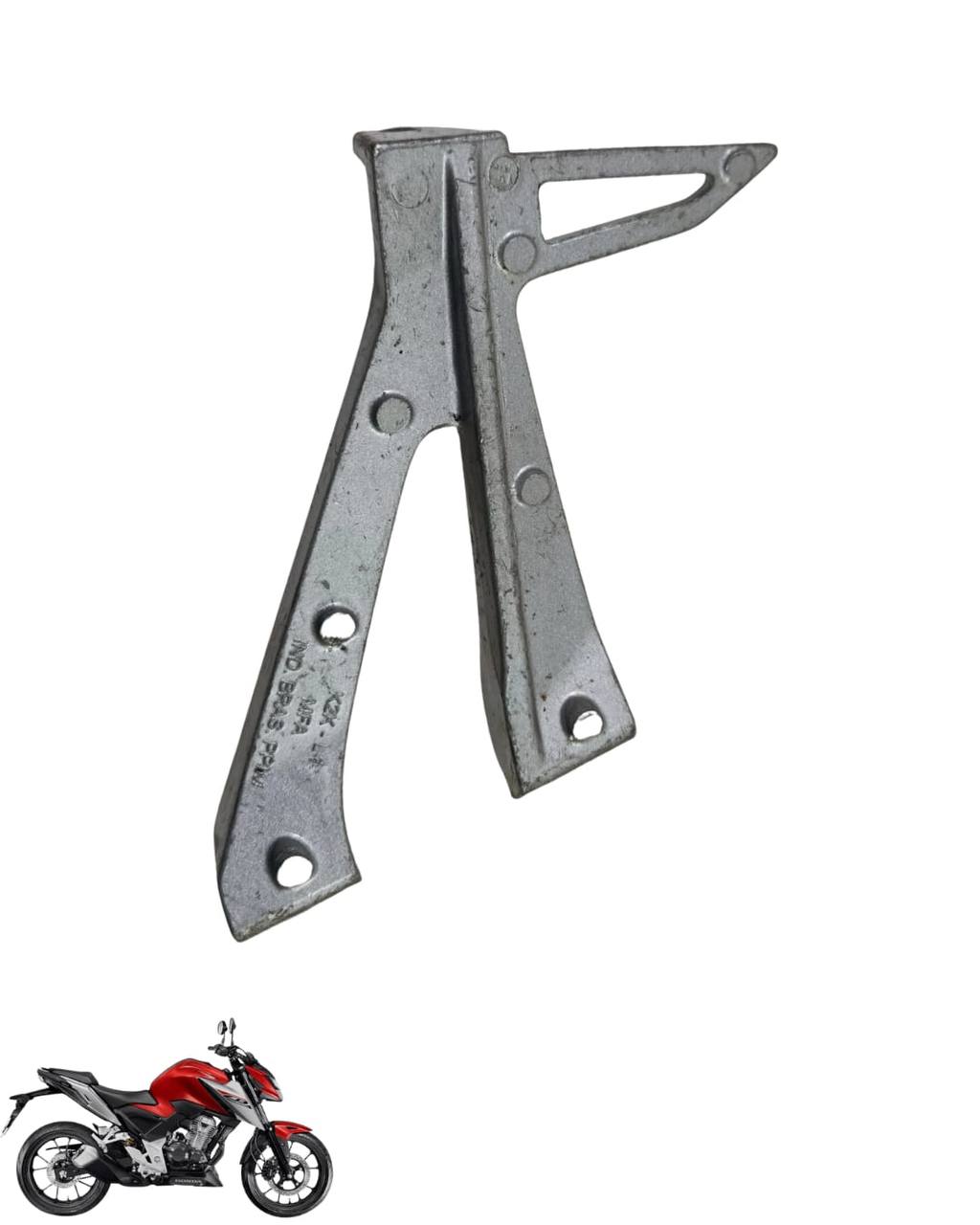 Suporte Pedaleira Esquerda Cb 300 F 2023 2025 9181 2
