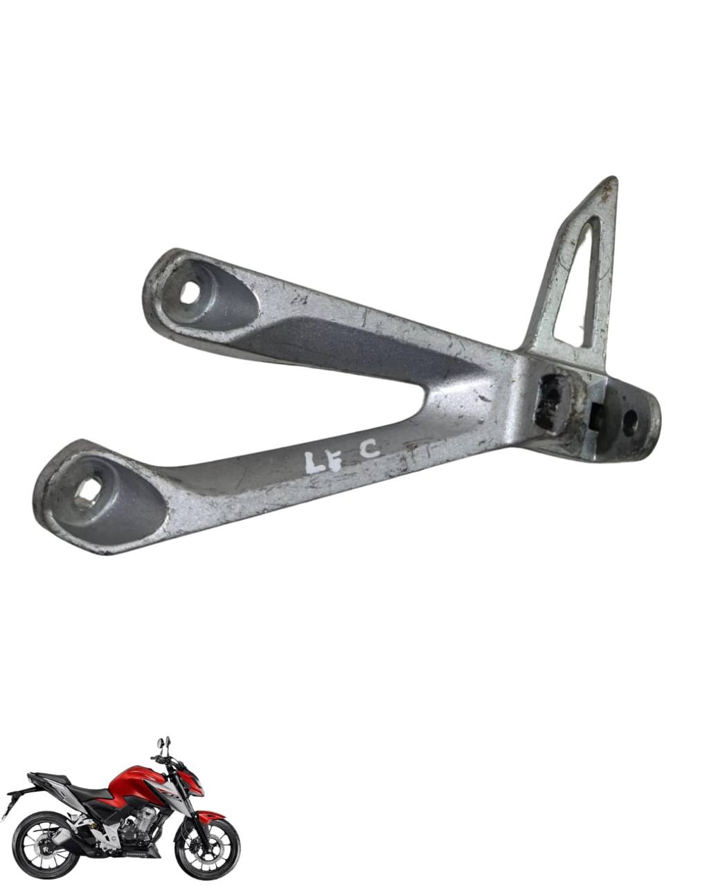 Suporte Pedaleira Esquerda Cb 300 F 2023 2025 9181