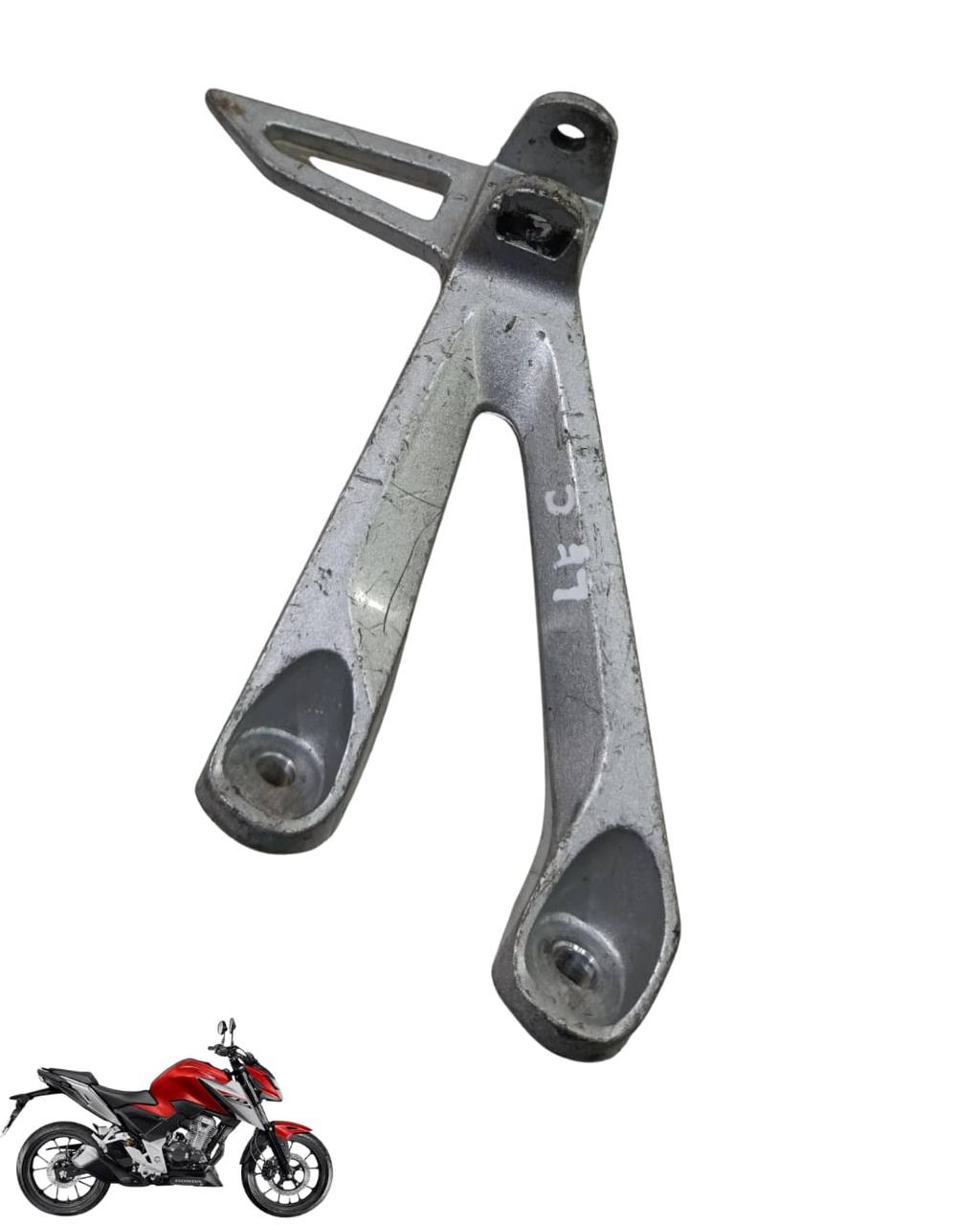 Suporte Pedaleira Esquerda Cb 300 F 2023 2025 9181 4